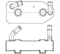 Mahle CLC 178 000S Enfriador de Aceite