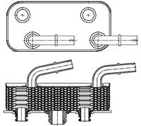MAHLE CLC 180 000S Radiador de aceite transmisión automática