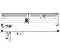 Enfriador de aceite, transmisión automática MAHLE CLC 232 000P