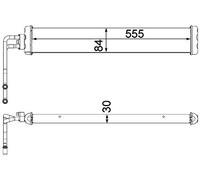 MAHLE CLC 99 000P - Enfriador de aceite