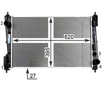 MAHLE CR 1111 000P refrigeración agua y freón