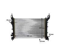 MAHLE CR 1193 000S refrigeración agua y freón