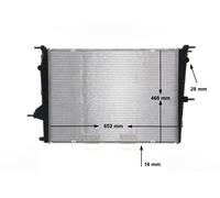 MAHLE CR 1197 000S Radiador, refrigeración del motor