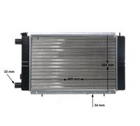 MAHLE CR 143 000S Radiador, refrigeración del motor