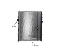 MAHLE CR 1434 000S Radiador, refrigeración del motor