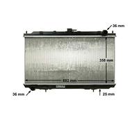 MAHLE CR 1489 000S refrigeración agua y freón