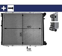 MAHLE CR 152 000S - Refrigerador de refrigerante BEHR