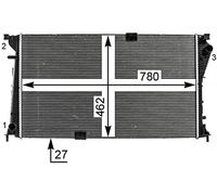Piezas de motor > Refrigeración de motor > Radiador, refrigeración del motor