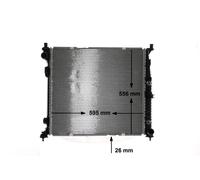 Radiador, refrigeración de motor MAHLE CR 1906 000S