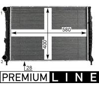 MAHLE ORIGINAL CR 1984 000P Radiador, refrigeración del motor