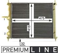 MAHLE CR 1998 000P refrigeración agua y freón