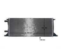 MAHLE CR 2111 000S Refrigerador baja temperatura, aire de admisión