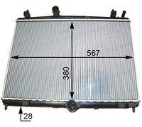 MAHLE CR 2113 000P refrigeración agua y freón