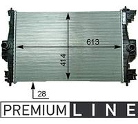 MAHLE CR 2121 000P refrigeración agua y freón