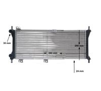 MAHLE ORIGINAL CR 2173 000S Radiador, refrigeración del motor