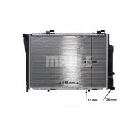 MAHLE CR 270 000S Radiador, refrigeración del motor