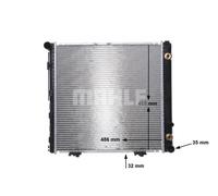 MAHLE CR 291 000S Radiador, refrigeración del motor