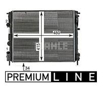 MAHLE CR 35 000P refrigeración agua y freón