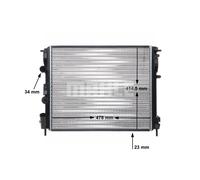 Piezas de motor > Refrigeración de motor > Radiador, refrigeración del motor