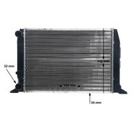 MAHLE CR 412 000S Radiador, refrigeración del motor