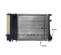 MAHLE CR 483 000S Radiador, refrigeración del motor