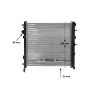 MAHLE CR 556 002S Radiador, refrigeración del motor