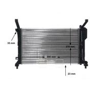 MAHLE CR 660 000S Radiador, refrigeración del motor