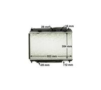 MAHLE CR 87 000P refrigeración agua y freón