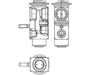 MAHLE Expansionsventil, Klimaanlage AVE114000P