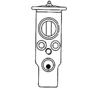 MAHLE Expansionsventil, Klimaanlage AVE25000S