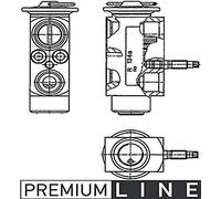 MAHLE Expansionsventil, Klimaanlage AVE60000P