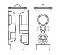 MAHLE Expansionsventil, Klimaanlage AVE6000S