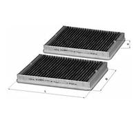 Mahle Filter LAK73/S Filtro De Habitáculo