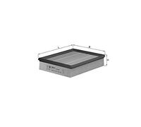 Mahle Filter LX422 Filtro De Aire