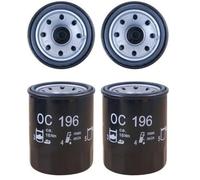 Mahle Filter OC196 Filtro De Aceite (Paquete de 2)