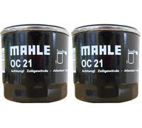 Mahle Filter OC21 Filtro De Aceite (Paquete de 2)