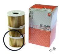 MAHLE Filtro Aceite Con Pestillo Plegable para Nissan Qashqai II 1.6DCI X-Trail