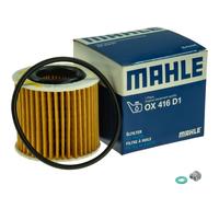 MAHLE Filtro Aceite Con Pestillo Plegable para Toyota Auris 1.8 Hybrid 1.6 C-Hr