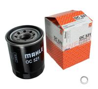 MAHLE Filtro Con Junta Anillo para Hyundai i10 1.0 1.2 1.1 i20 Getz Kia Picanto
