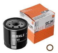 MAHLE Filtro Con Junta Anillo para Opel Astra G Cc 1.6 16V 1.4 Corsa B 1.4i Oc
