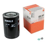 MAHLE Filtro Con Pestillo Plegable Apto para Nissan Toyota Patrol Talla IV Y60