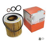 MAHLE Filtro Con Pestillo Plegable para BMW 1er 116i 118i 120i 3er Compacto
