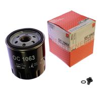 MAHLE Filtro Con Pestillo Plegable para Ford Ecosport Fiesta VII 1.0 Ecoboost