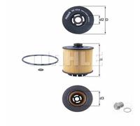 MAHLE Filtro Con Pestillo Plegable para Volvo XC40 T4 Conexión Híbrida 1.5 T3