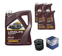 Mahle Filtro de Aceite 9L mannol Longlife 504/507 5W-30 para Lexus Is I JCE1 _