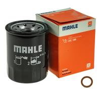 MAHLE Filtro de Aceite Con Junta Anillo para Opel Combo 1.7 D Monterey B 1.5 Td
