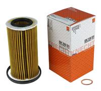 MAHLE Filtro de Aceite Con Junta Apto para BMW 3er F30 F35 F80 320i Xdrive