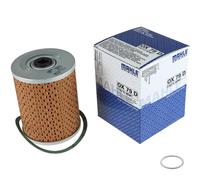 MAHLE Filtro de Aceite Con Junta Apto para Porsche 356 Coupé 912 Targa 250.007