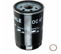 MAHLE Filtro de Aceite Con Junta Apto para Porsche 924 Audi 60 813.184 Oc 47OF