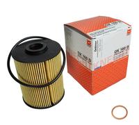 MAHLE Filtro de Aceite Con Junta para Jeep Grand Cherokee II Wj Wg 3.1 Td 4x4 Ox